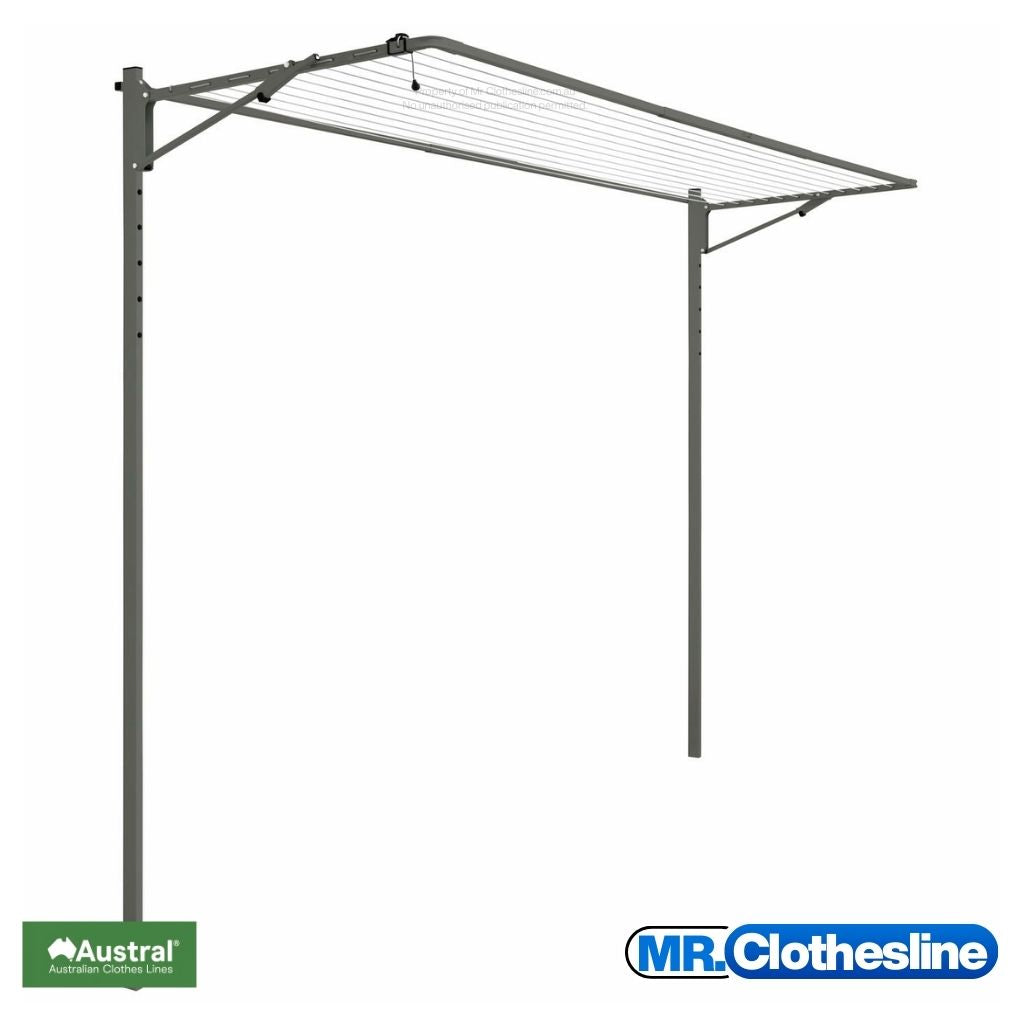 Austral Compact 39 with a Ground Mount  Kit for installation into soil and grass.
