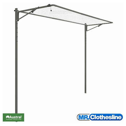 Austral Compact 39 with a Ground Mount  Kit for installation into soil and grass.