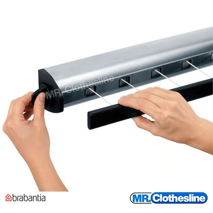 Brabantia retractable being opened.