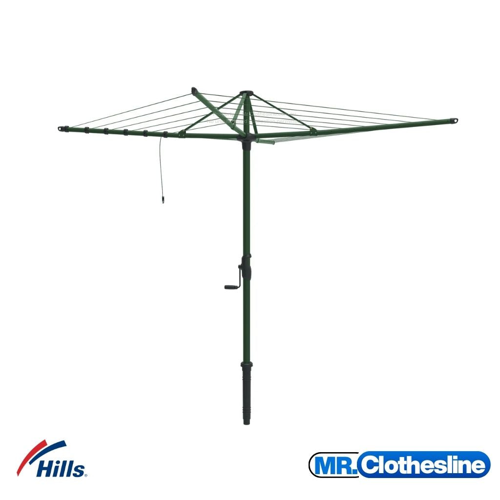 Hills Folding Rotary Clothesline 8 Line | Mr Clothesline