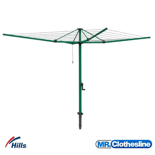 Hills Everyday 7 Line Folding Rotary Clothesline | Mr Clothesline