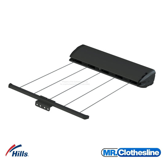 Hills 5 Line Retractable Clothesline | 33m Hanging Space | Mr Clothesline
