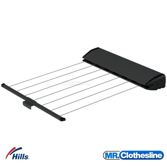 Hills 7 Line Retractable Clothesline | 47m Line Space | Mr Clothesline